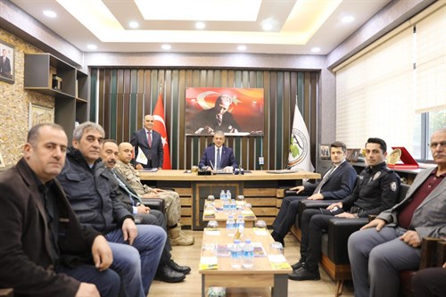 Mardin Valisi/MBB Başkan Vekili Sayın Tuncay Akkoyun belediyemizi ziyaret etti.
